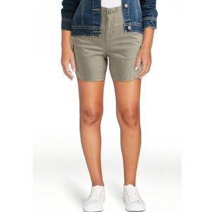 Lee Women's 5" Cargo Short Mushroom Ultra Soft Waistband Size 20M